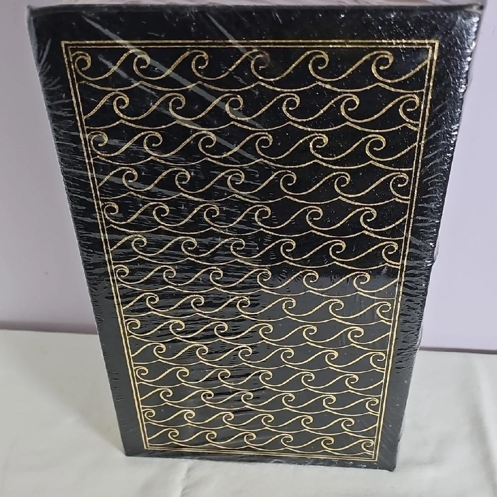Moby Dick or The Whale By Herman Melville Black and Gold Hard Cover New Sealed.